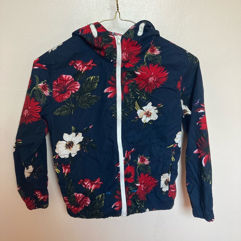 Denim & Flower Ricky Singh Floral Kids Hoodie Jacket